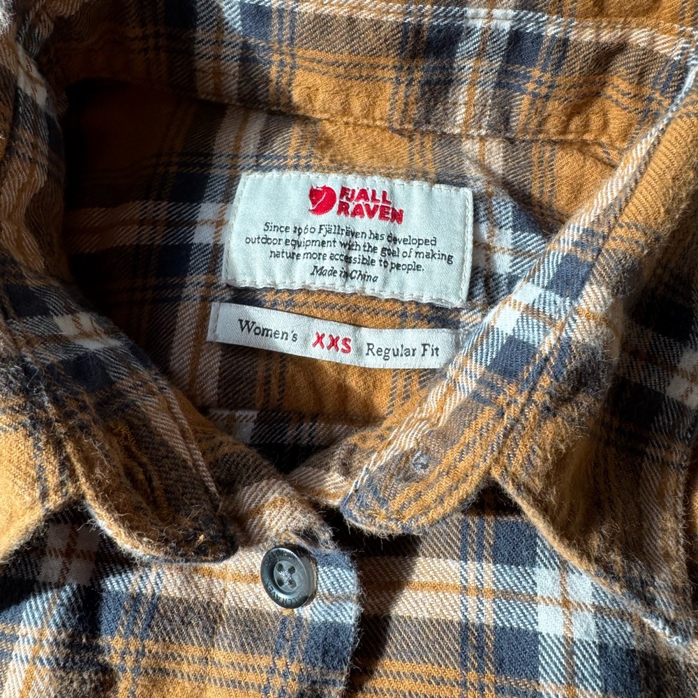 Women's Fjallraven Ovik Flannel Shirt